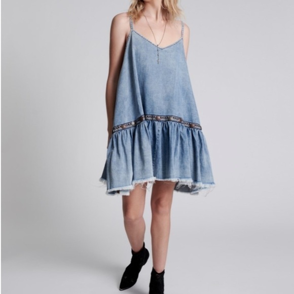 Free People Dresses & Skirts - HOST PICK 🔥 One Teaspoon Denim Dress